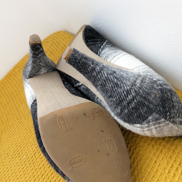 Schuler & Sons Tartan Pumps Anthropologie sz7 EUC - Picture 3 of 10